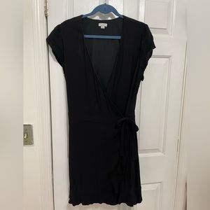 Loft Black Romper/Faux Dress Size 12